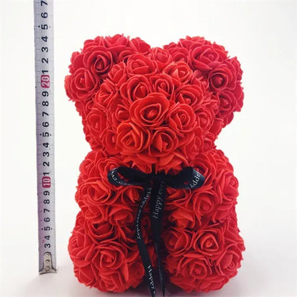 Valentine's 25cm Rose Teddy™ - 50% Off Early Sales