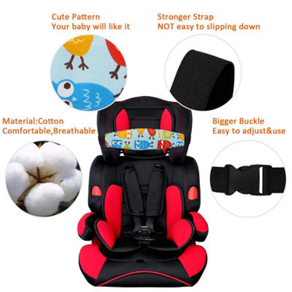 BabySafe™ 30% Purchase: Adjustable Head Support & Safety Belt