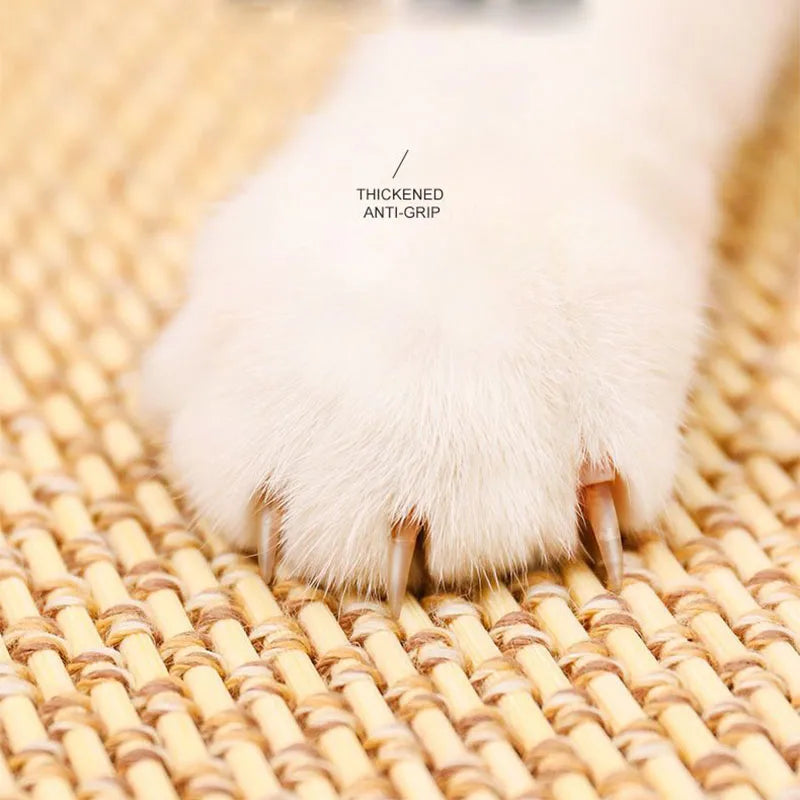 Strong Bamboo Cat Scratch Mat Wall Sofa Protection Cat Scratch Board Pad Cat Paws Sharpen Mats Massage Self Wear-resistant Mat