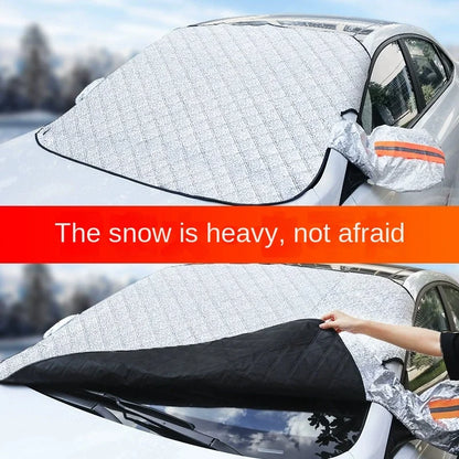 Sunshade Cover Car Windshield Snow Sun Shade Waterproof Protector Automobile Magnetic Cover Car Front Windscreen Cover