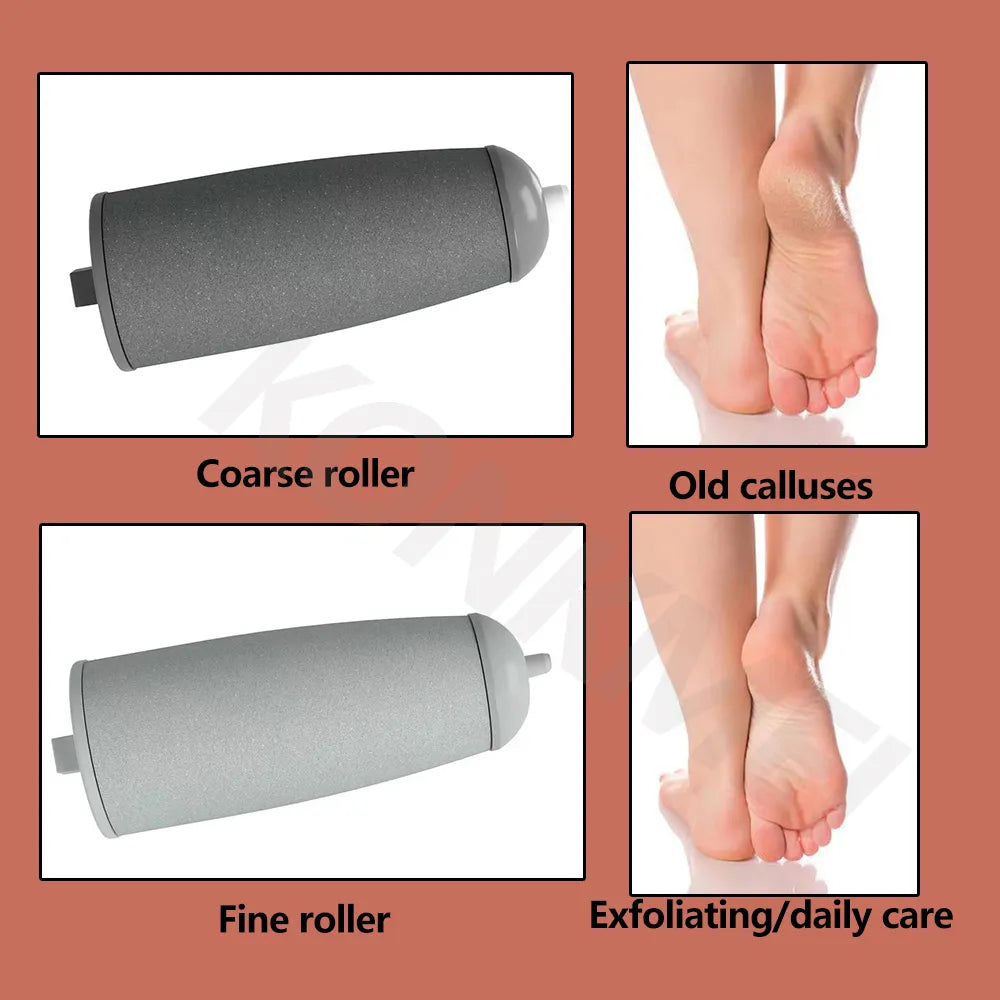 2023New Electric Foot Grinding Skin Hard Rupture Skin Trimmer Dead Skin Foot Pedicure Rechargeable Foot Care Tool Remover Callus