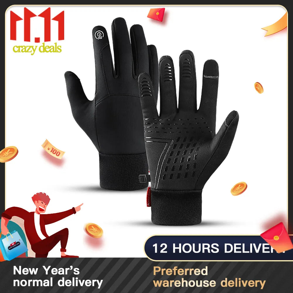 Winter Gloves™: Thermal Fleece, Waterproof, Touch Screen - 30% OFF™