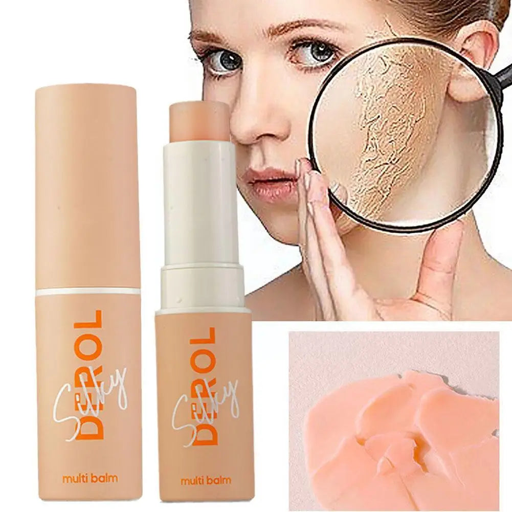 DEROL Moisturizing Multi Balm Stick Anti-Wrinkle Hydrating Tone Multi Skin Dull Skin Cream Cosmet Cream Brighten Balm Dry K N2Y2