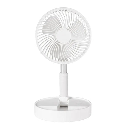 Retractable 2 In 1 Foldable and Portable Fan Small Mini Fan USB Charging Long Battery  Life Desktop Electric Smart Fan