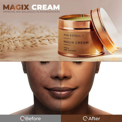 Magix Cream - Body Cream for Women, Must-Have Body Skin Care Products in One Tub: Body Moisturizers, Aqueous Cream - Natural Ingredients, 120Ml