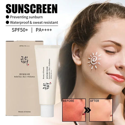 Beauty of Joseon Sunscreen Moisturizing anti UV Skin Facial Sunscreen Whitening Refreshing Waterproof and anti Sweat Cosmetic